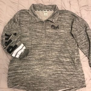 VS PINK VARSITY CREW